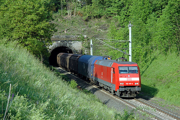 Schanztunnel bei Fichtenberg im Landkreis Schwäbisch Hall