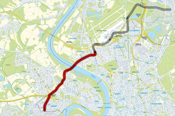 U81 - die neue Stadtbahnstrecke in Düsseldorf