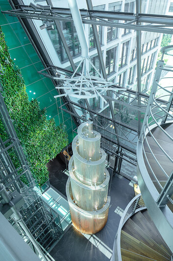 Daiichi Sankyo Europe Zentrale in München - Umgestaltung des Foyer3