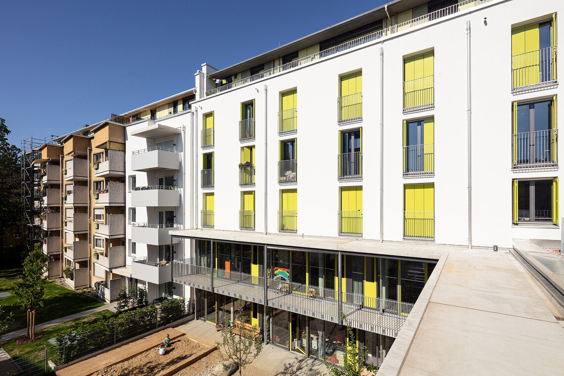 LOY - Neubau Studentenwohnheim und Kita in München3
