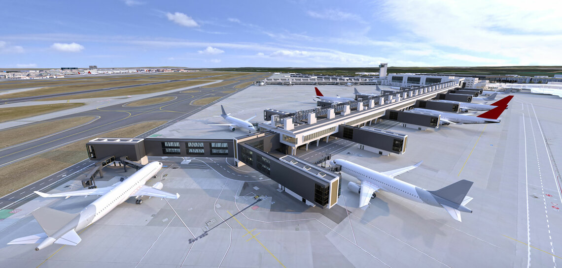 Flughafen Frankfurt - Terminal 3 - Construction Management 2