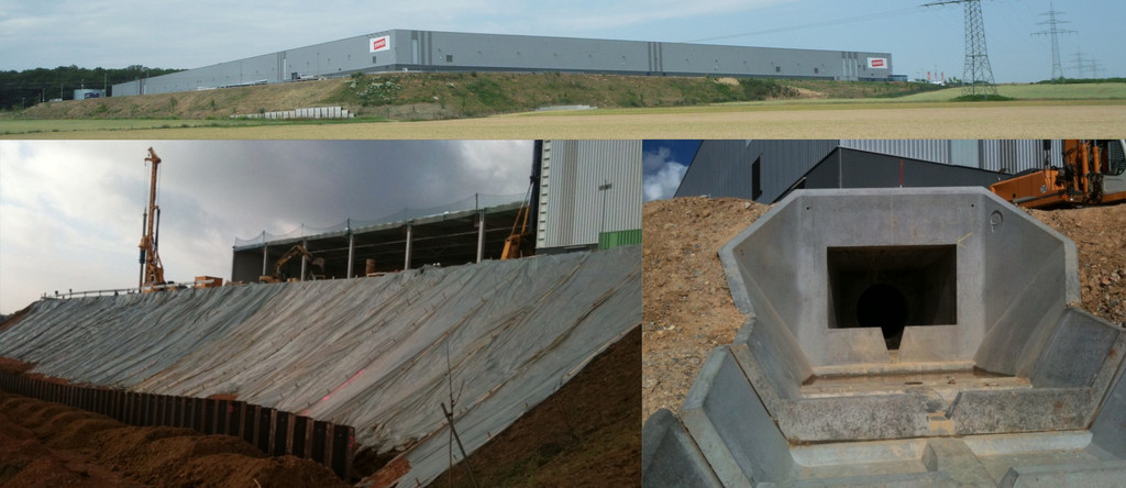 Projekt Staples Logistikzentrum SOCOTEC Ingenieure